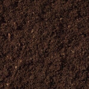 Screened compost